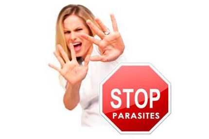 Bekämpfe Parasiten im Körper